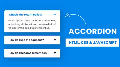 When the customer clicks on any question, it will automatically appear the text below fits their needs, to. . Faq accordion html css